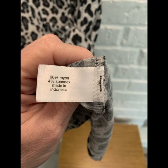 20% off listed price marked.Leopard pattern mini dress. - Picture 3 of 4